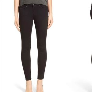 AG skinny black jeans